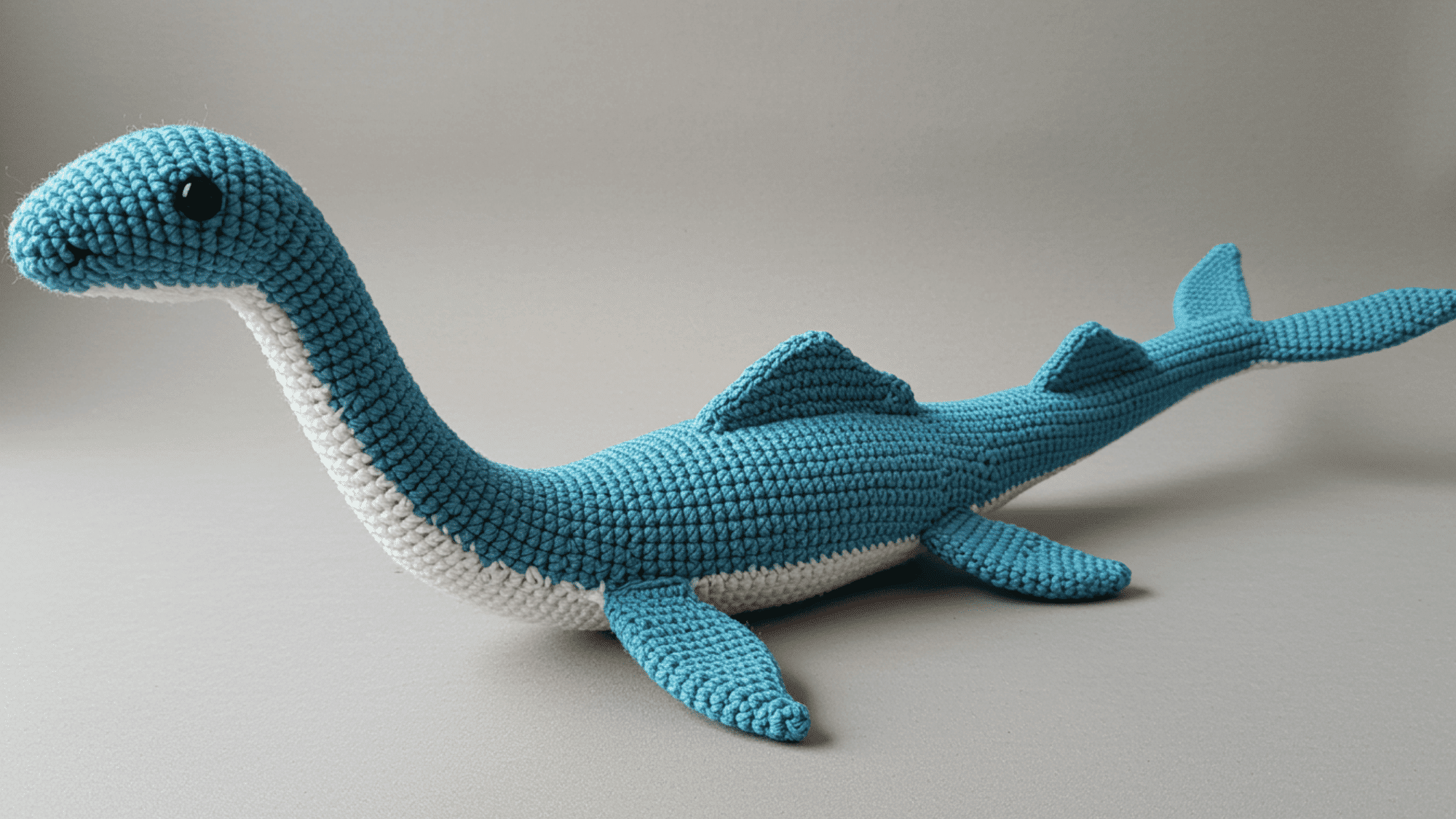 a long, graceful marine dinosaur. Â