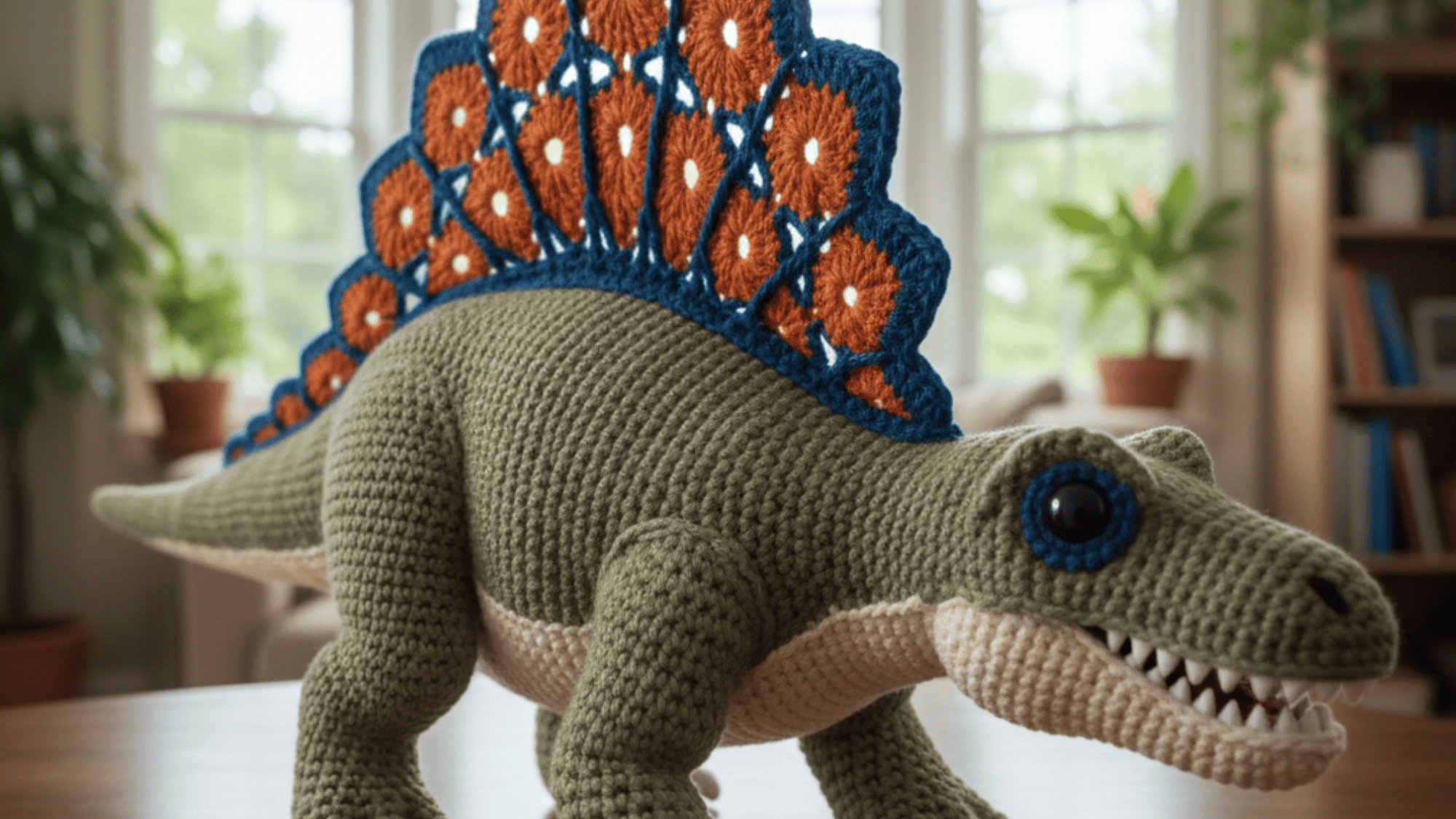 dinosaur with a sail-like structure on its back
