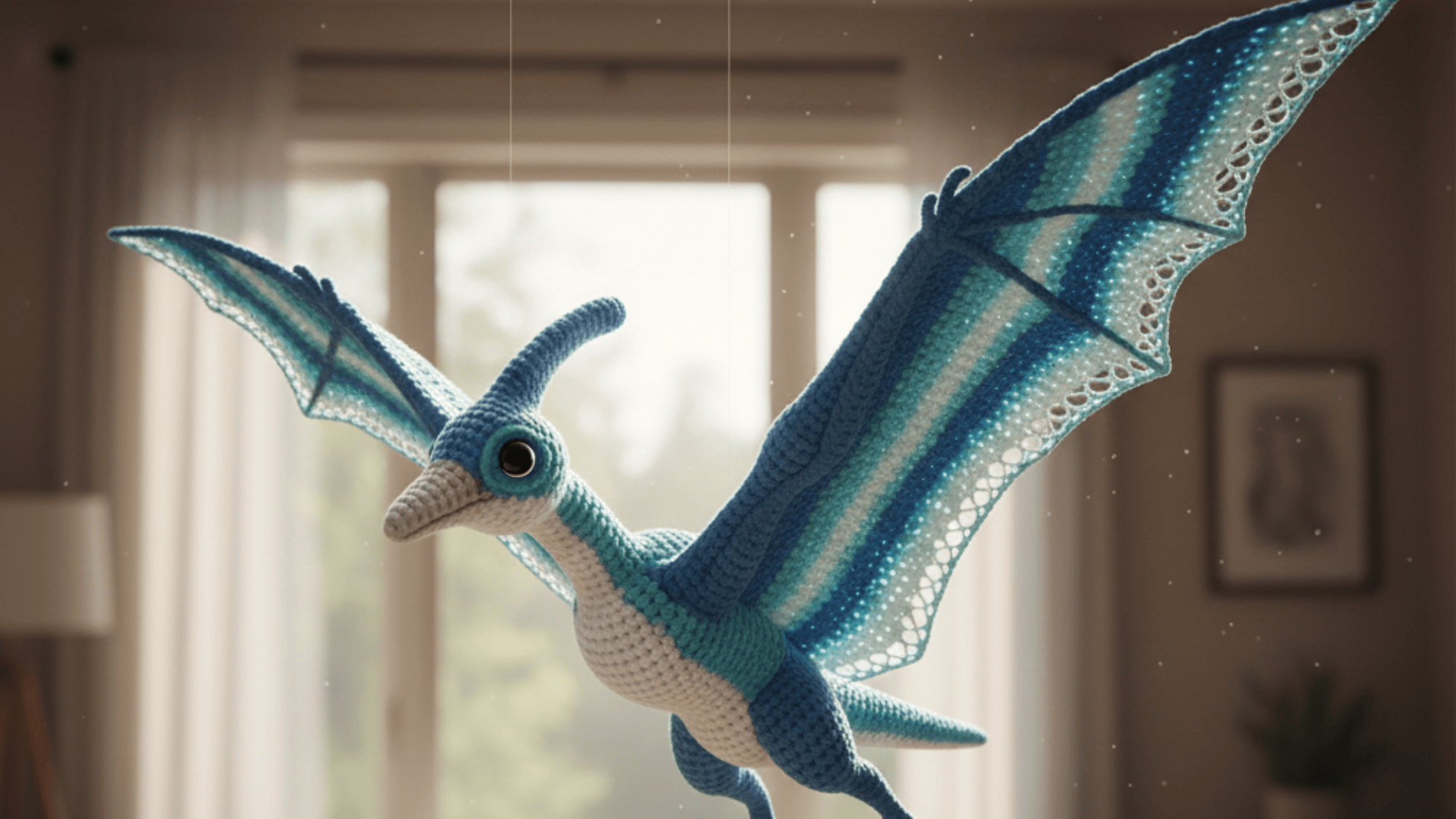 large wings and a streamlined body for this majestic flying dinosaur
