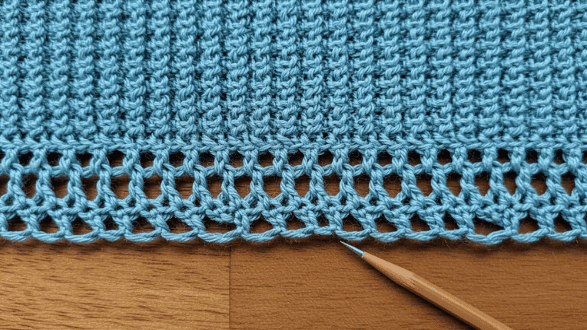 single stitch crochet border, delicate looped edge using single crochet across rows