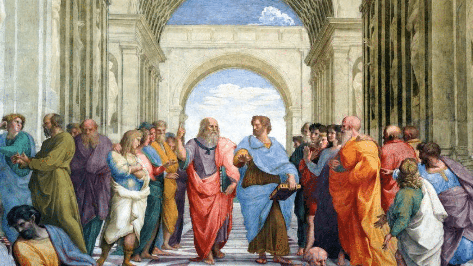 artwork from the Italian Renaissance period showing detailed human figures, balanced composition, and classical artistic themes.