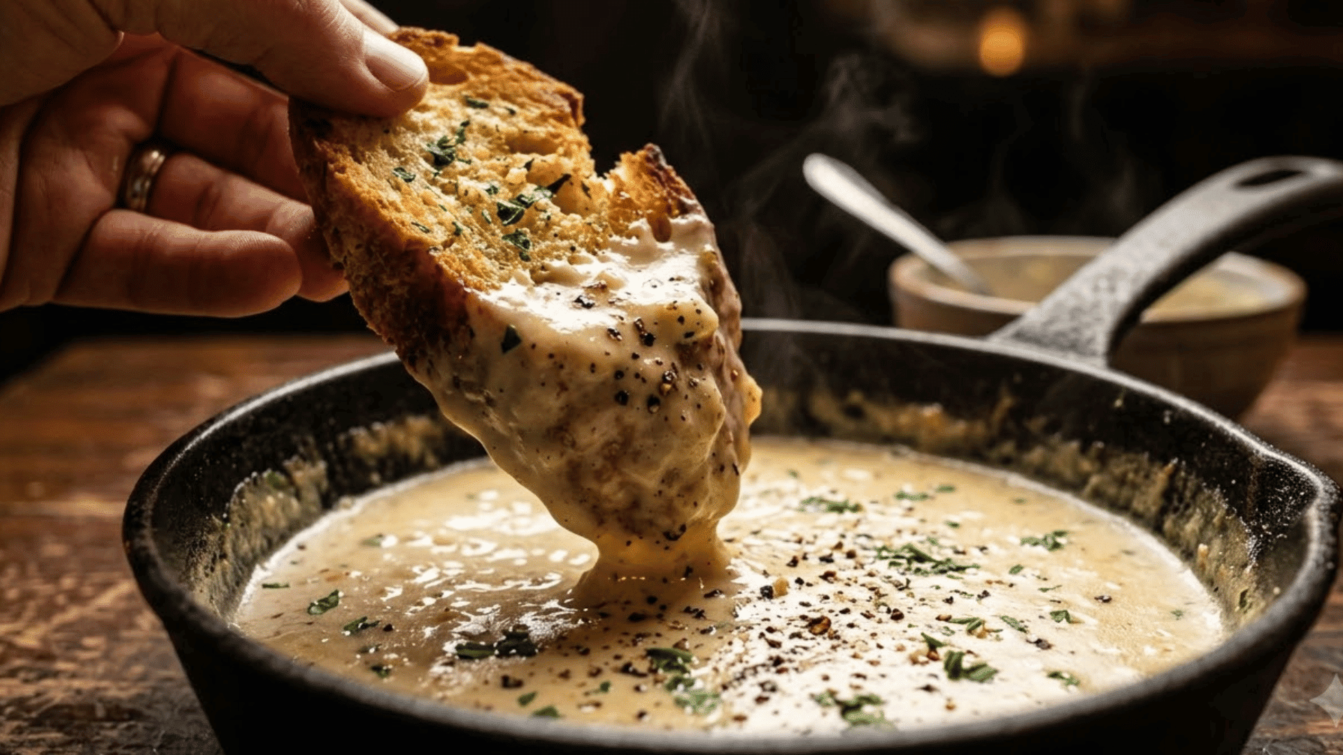 butter cream garlic and parmesan for homemade alfredo sauce