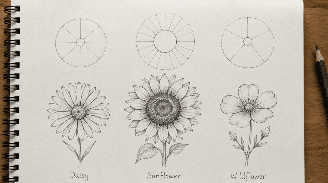 round-center-and-radiating-petals