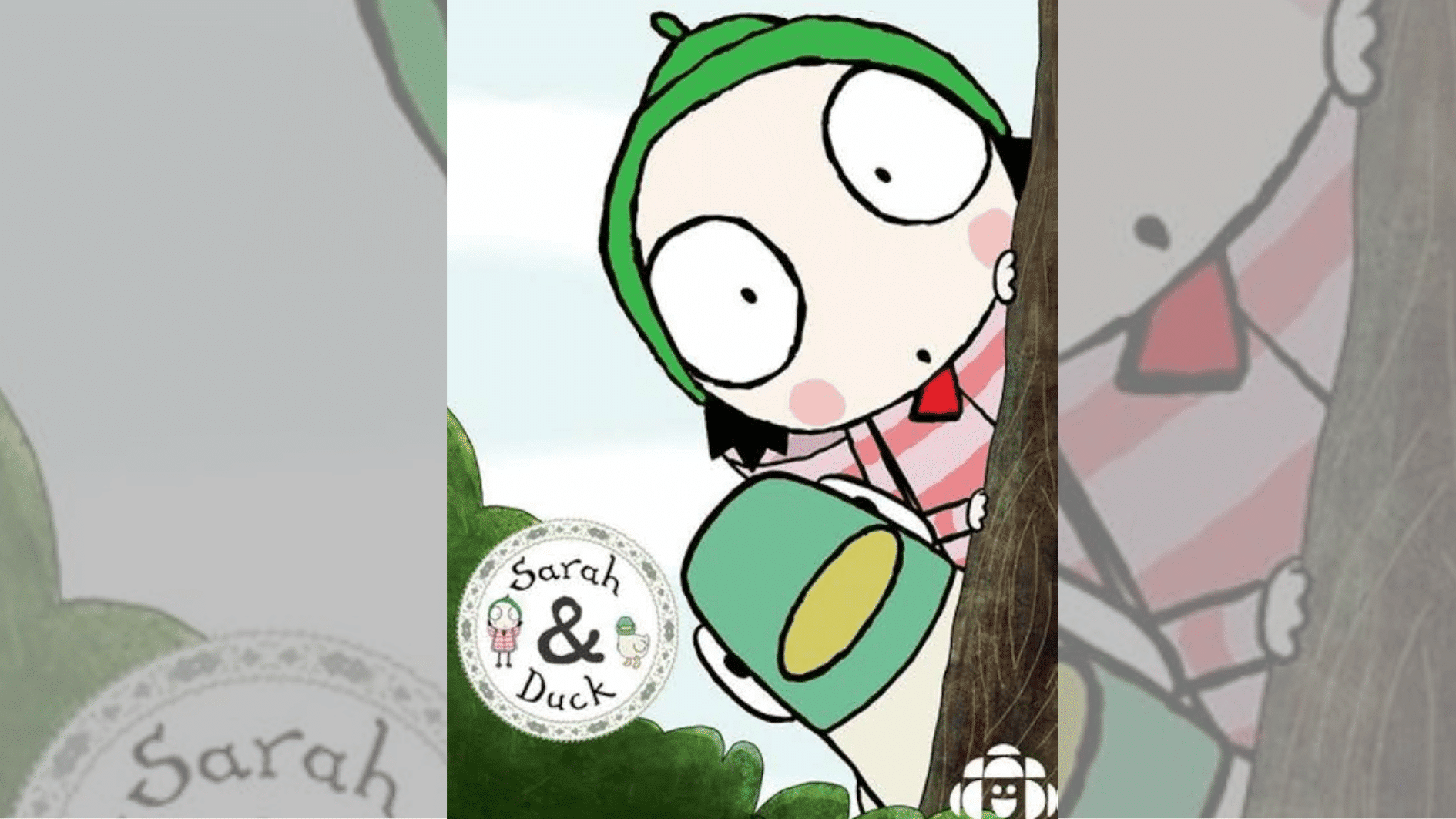 sarah and duck show with gentle stories and quiet imaginative adventures