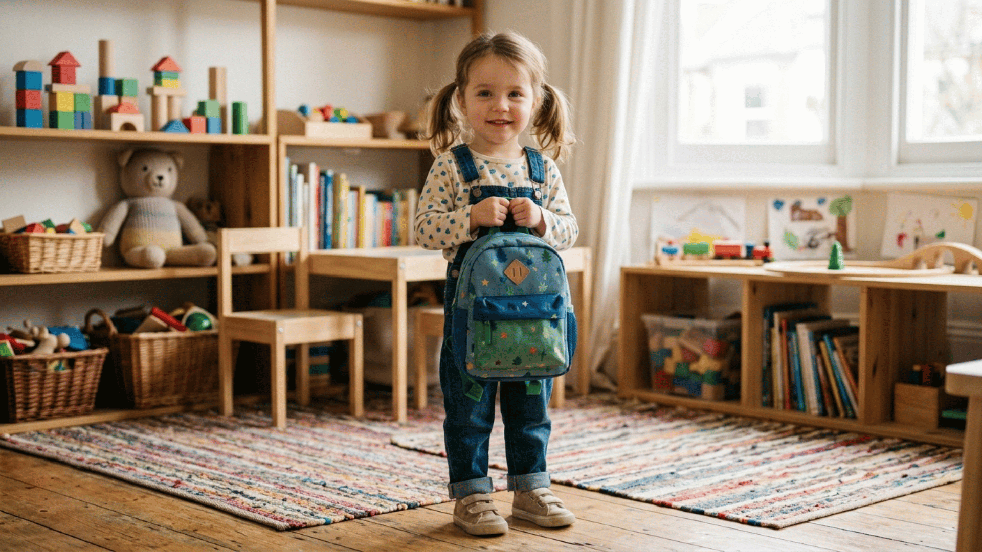 three year old child ready for preschool marking the end of toddlerhood